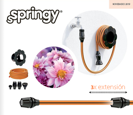 Manguera Extensible Claber Springy 15 mt